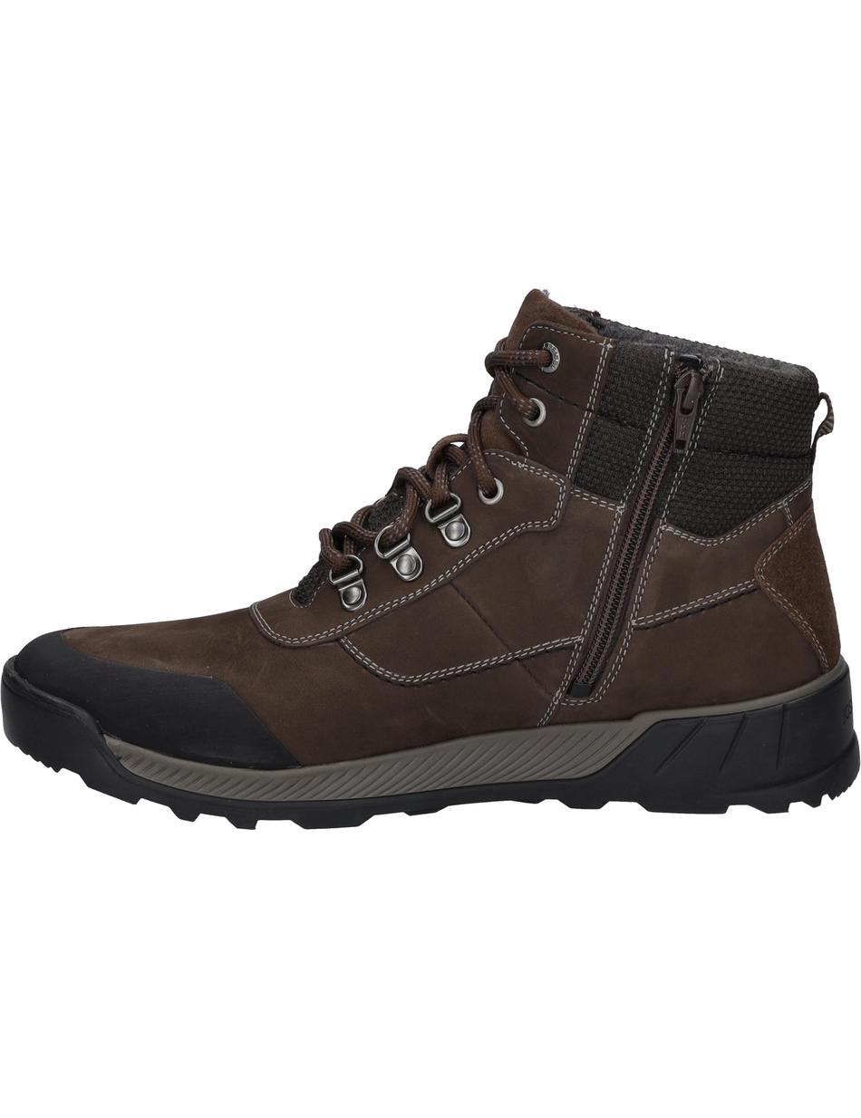 Stiefelette Raymond 56, braun-kombi