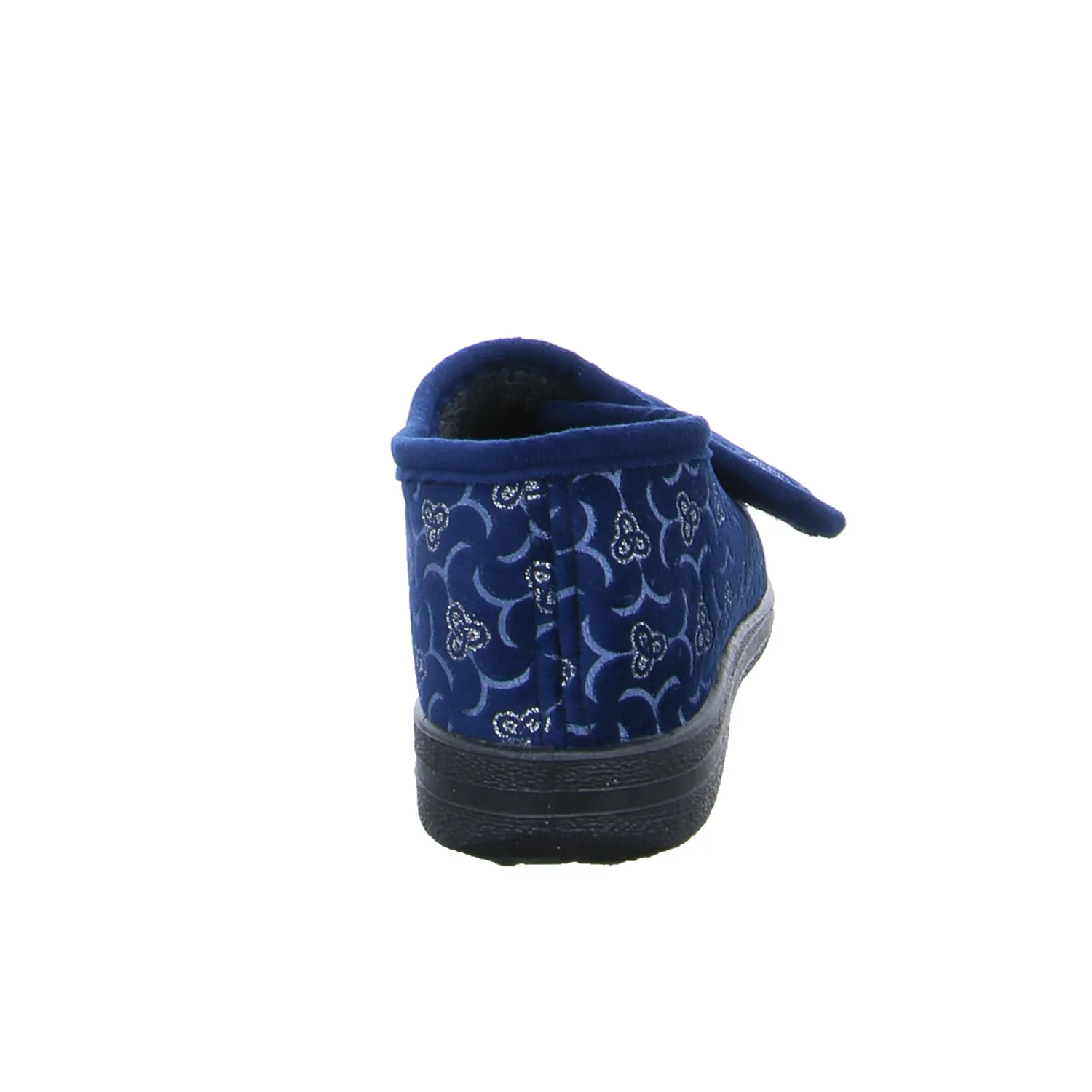Hausschuh Blau Textil