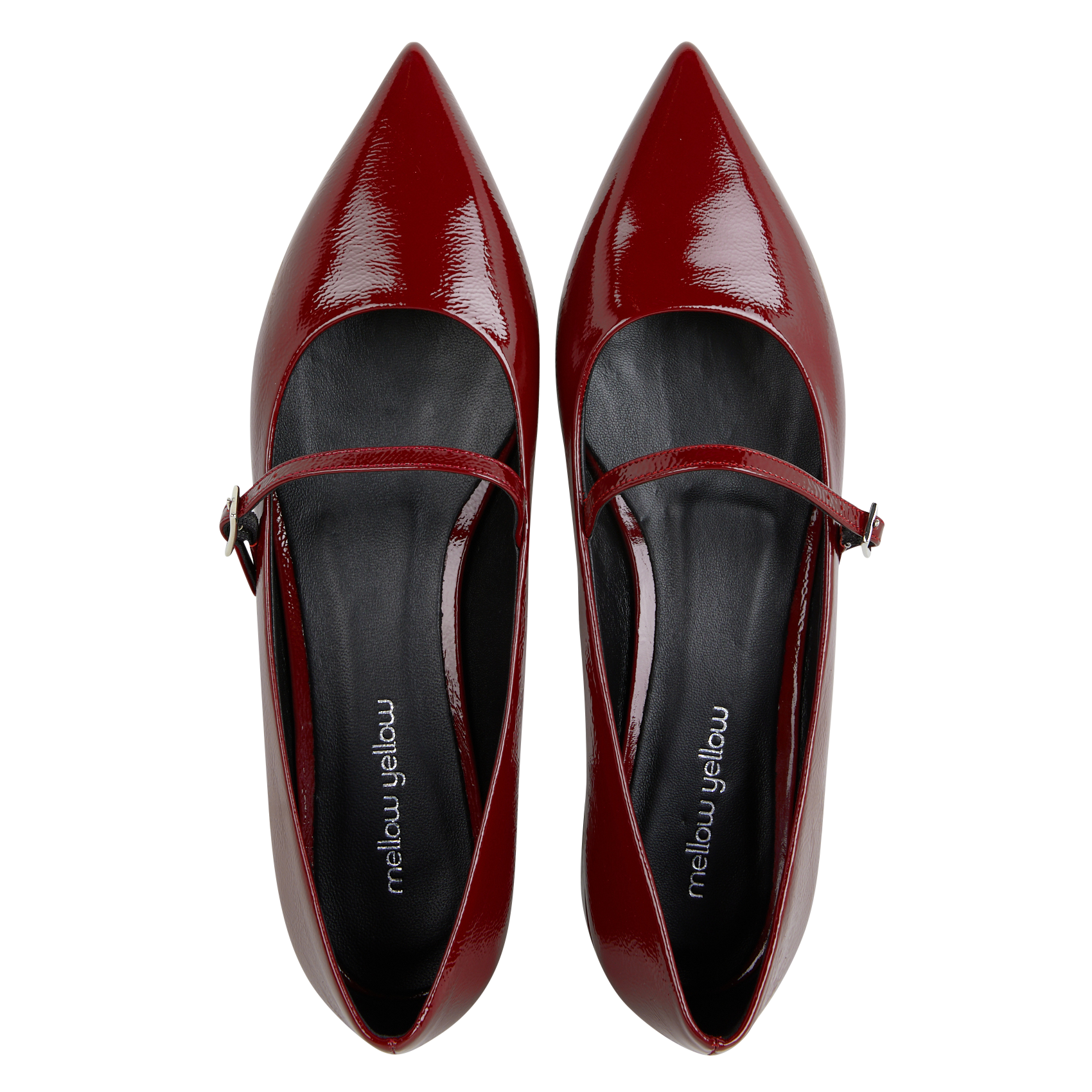 FREDERICA - Ballerines en cuir | Rouge