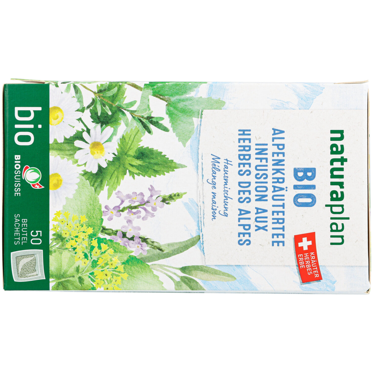 Naturaplan Bio Alpenkräutertee 50 Beutel
