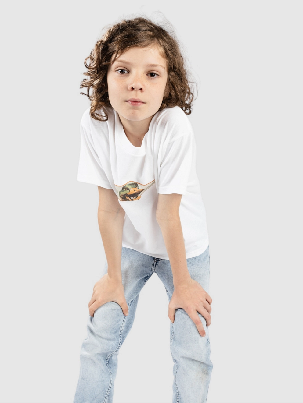 Dravus Wack! Yth Kids T-Shirt white