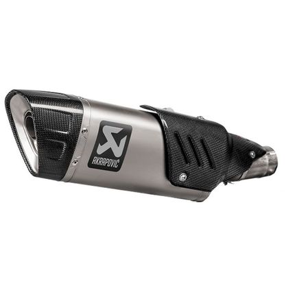 Silencieux Akrapovic Titane embout carbone
