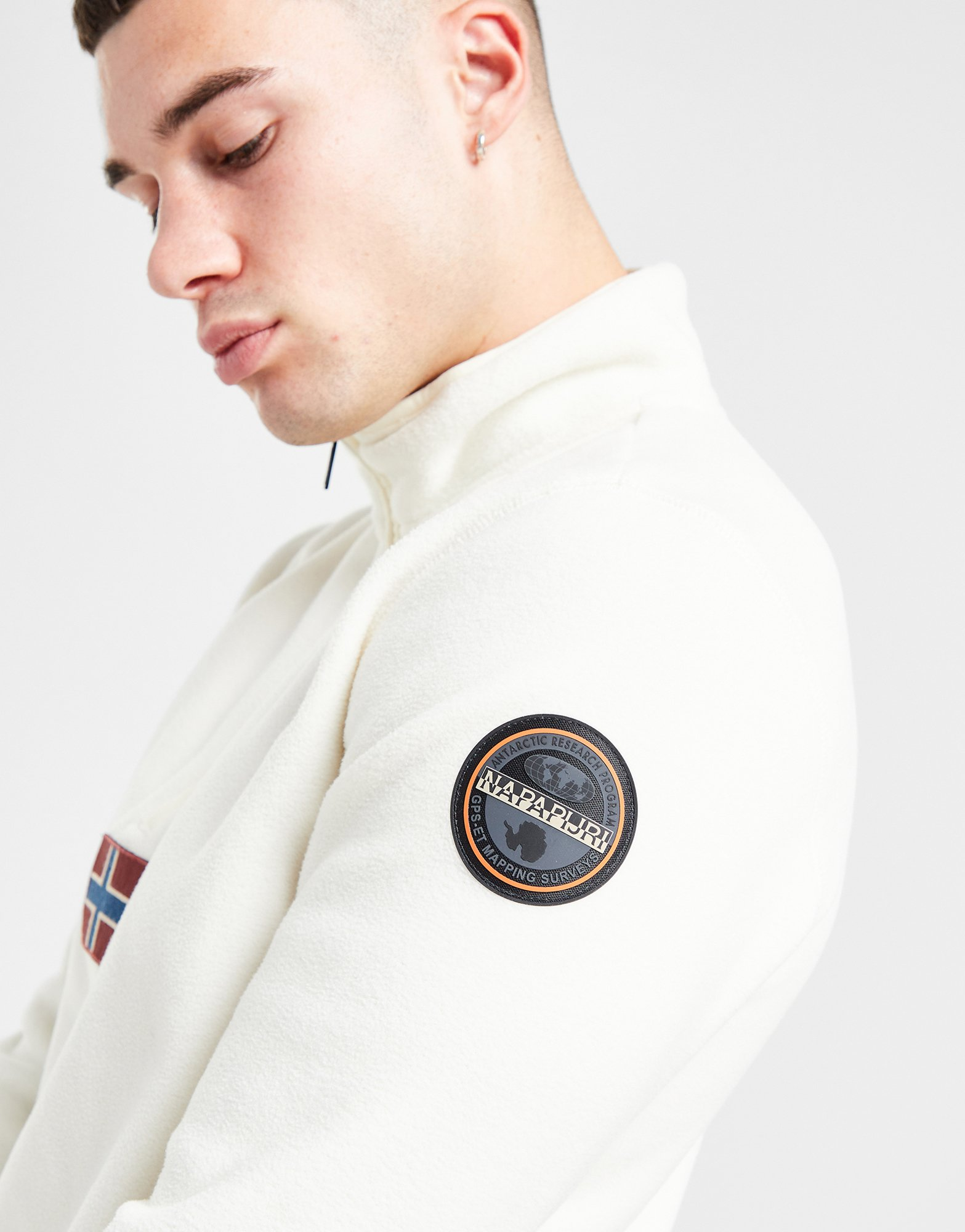 Napapijri Sweat Zippé Polaire Tev Homme