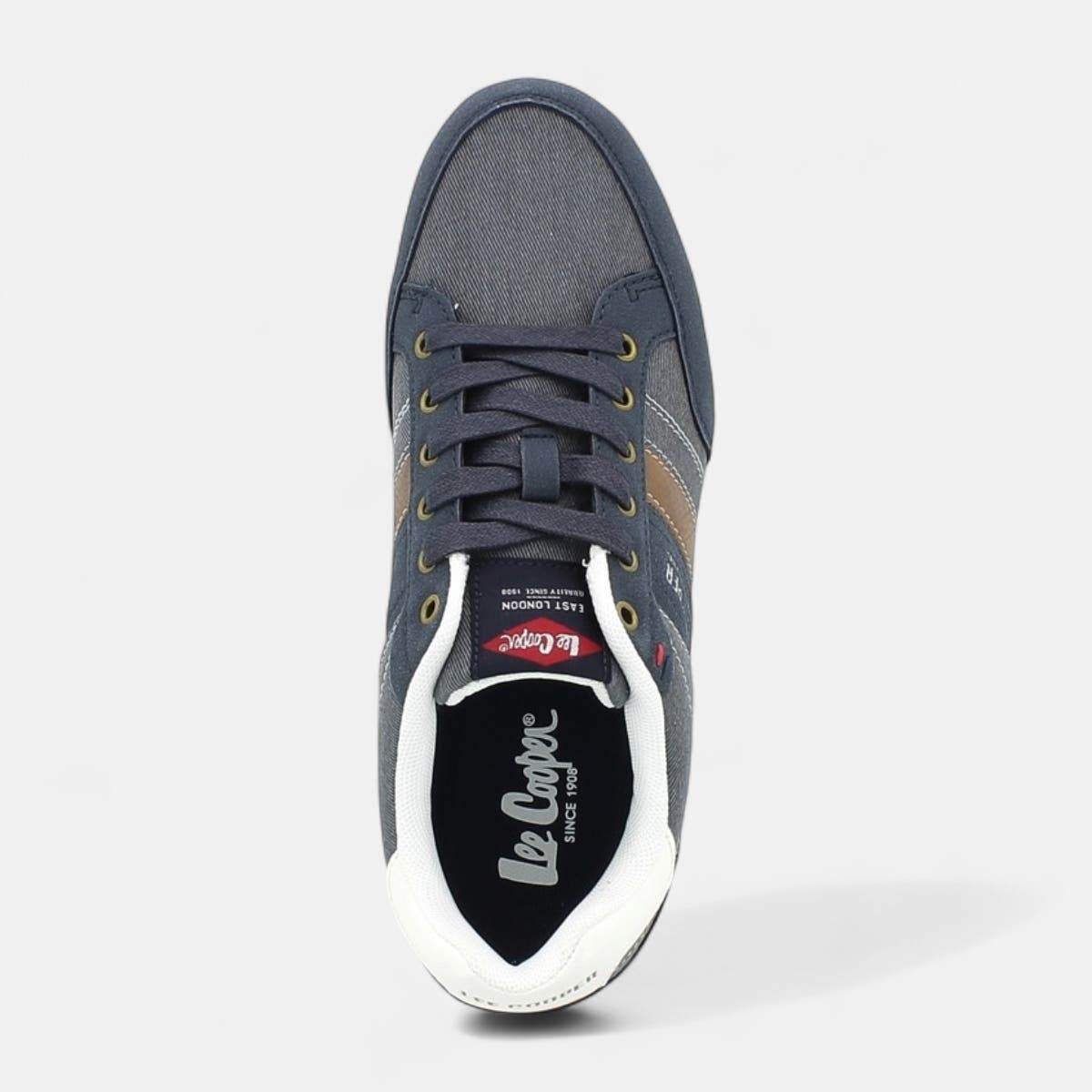 Baskets en toile Homme bleu marine
