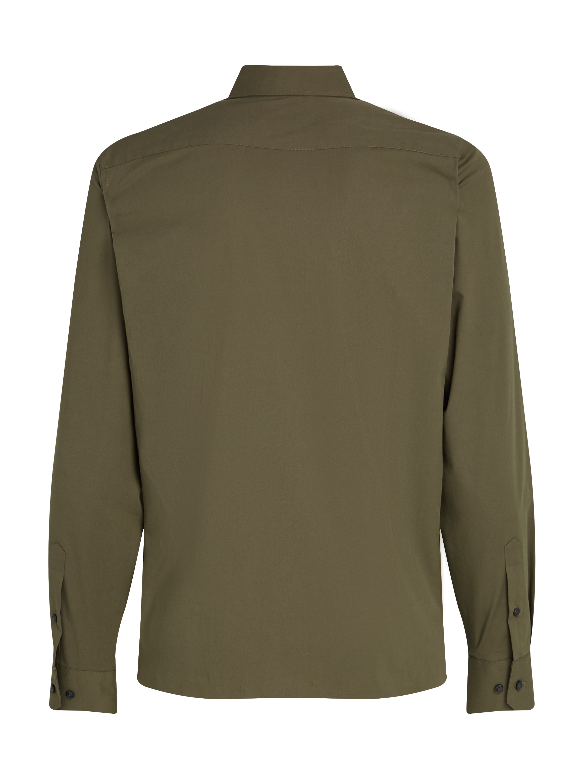 Calvin Klein Businesshemd »STRETCH POPLIN SLIM SHIRT«, mit Calvin Klein Logo auf der Brust