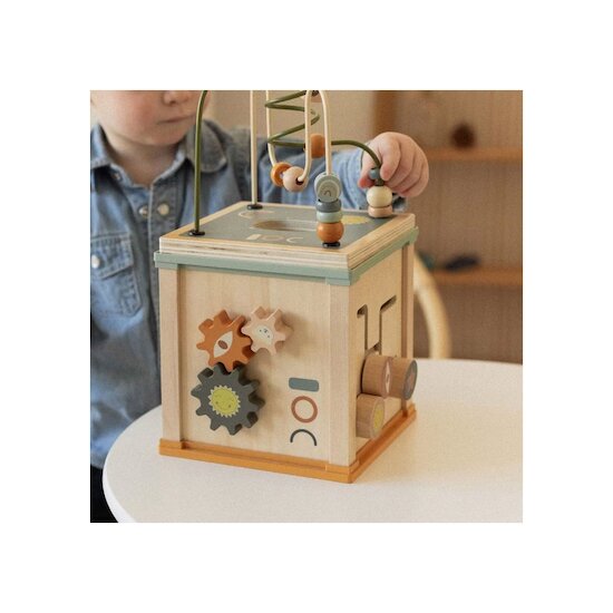 Cube d'activités en bois 5 en 1 - labellisé FSC®   de               Trois Kilos Sept