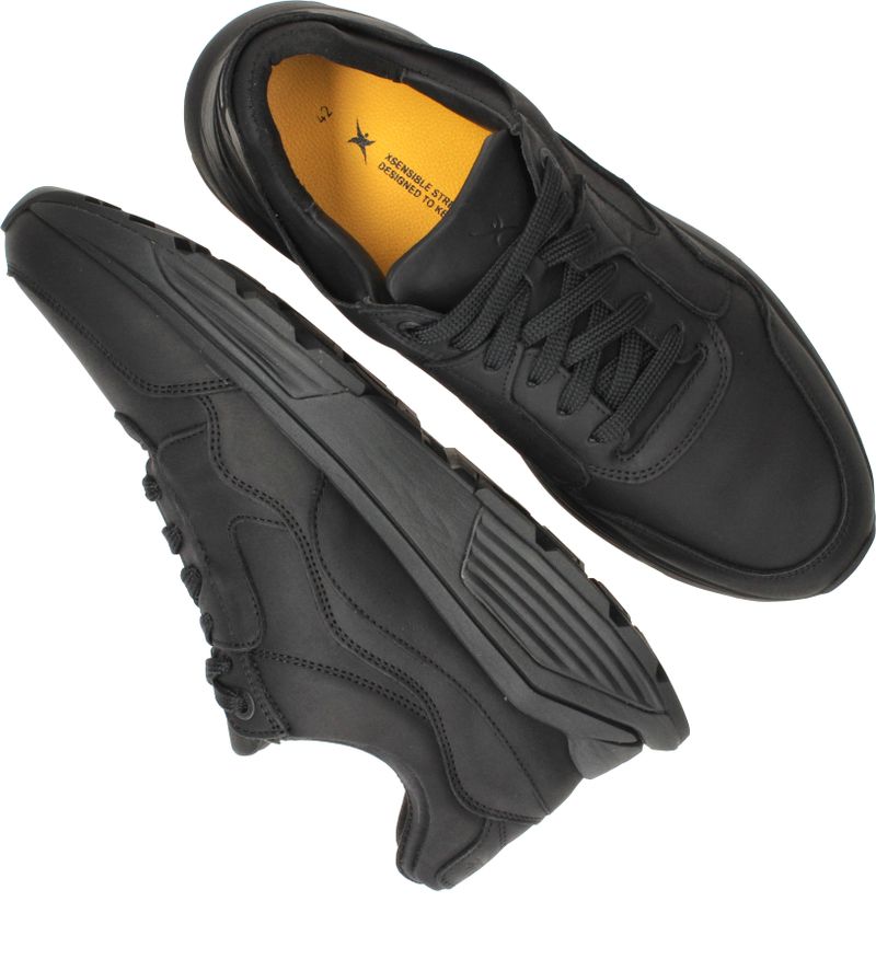Xsensible Golden Gate Stretchwalker Sneakers Zwart Heren