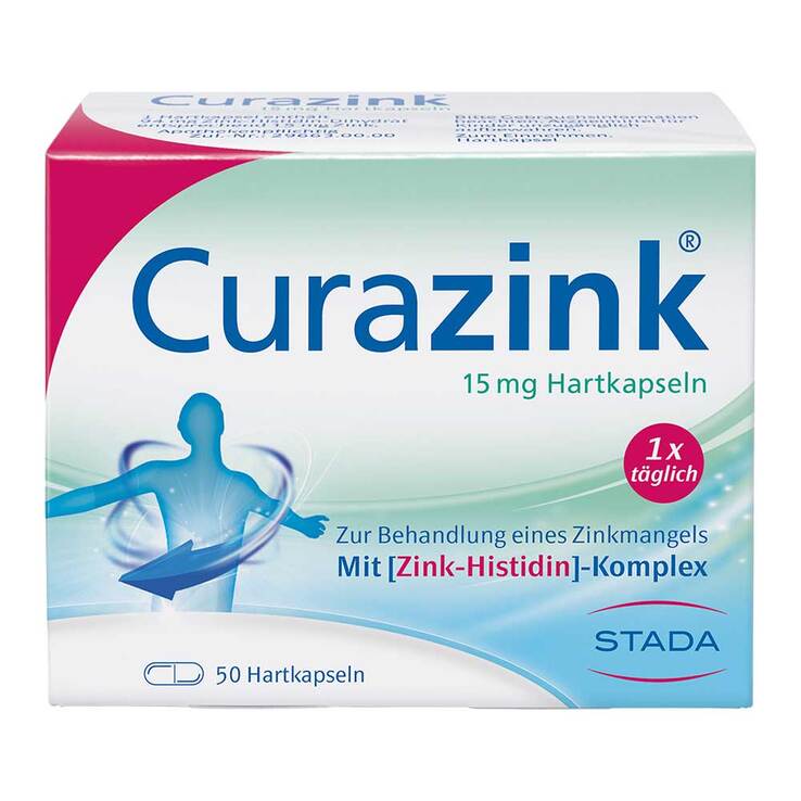 Curazink Hartkapseln, 50 St