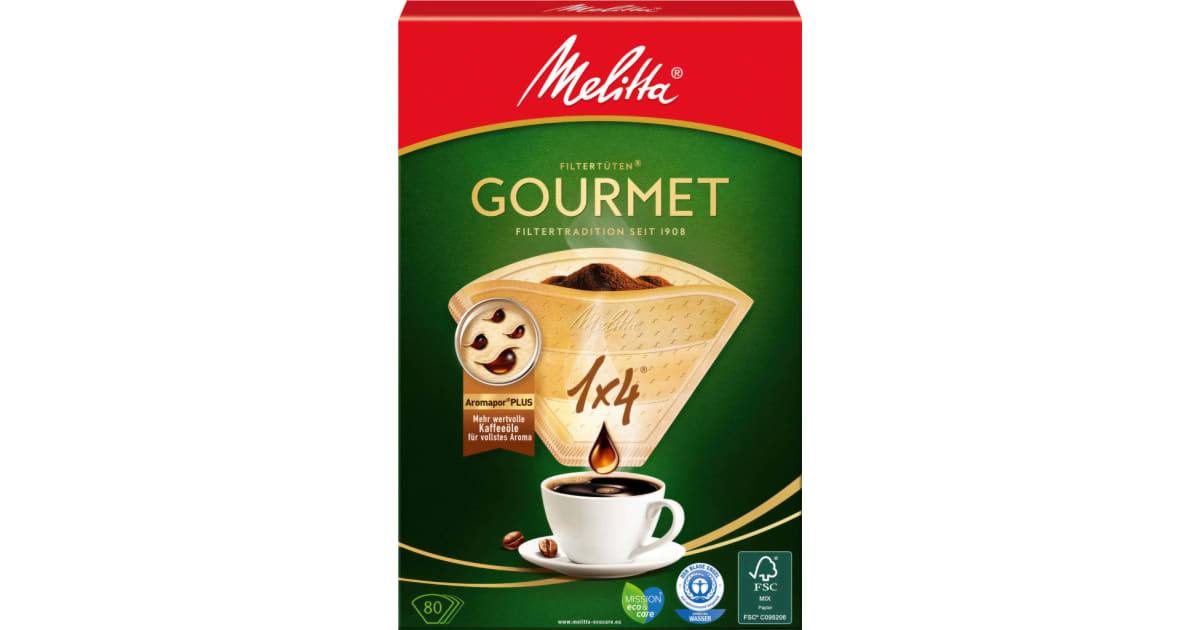 MELITTA Kaffeefilter 1x4 80er-Packung