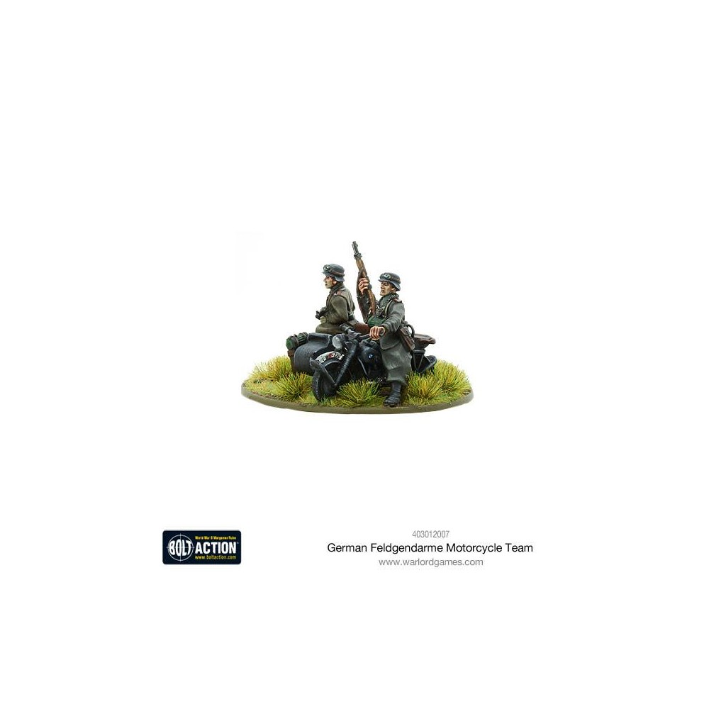 Bolt Action - German Feldgendarme Motorcycle Team