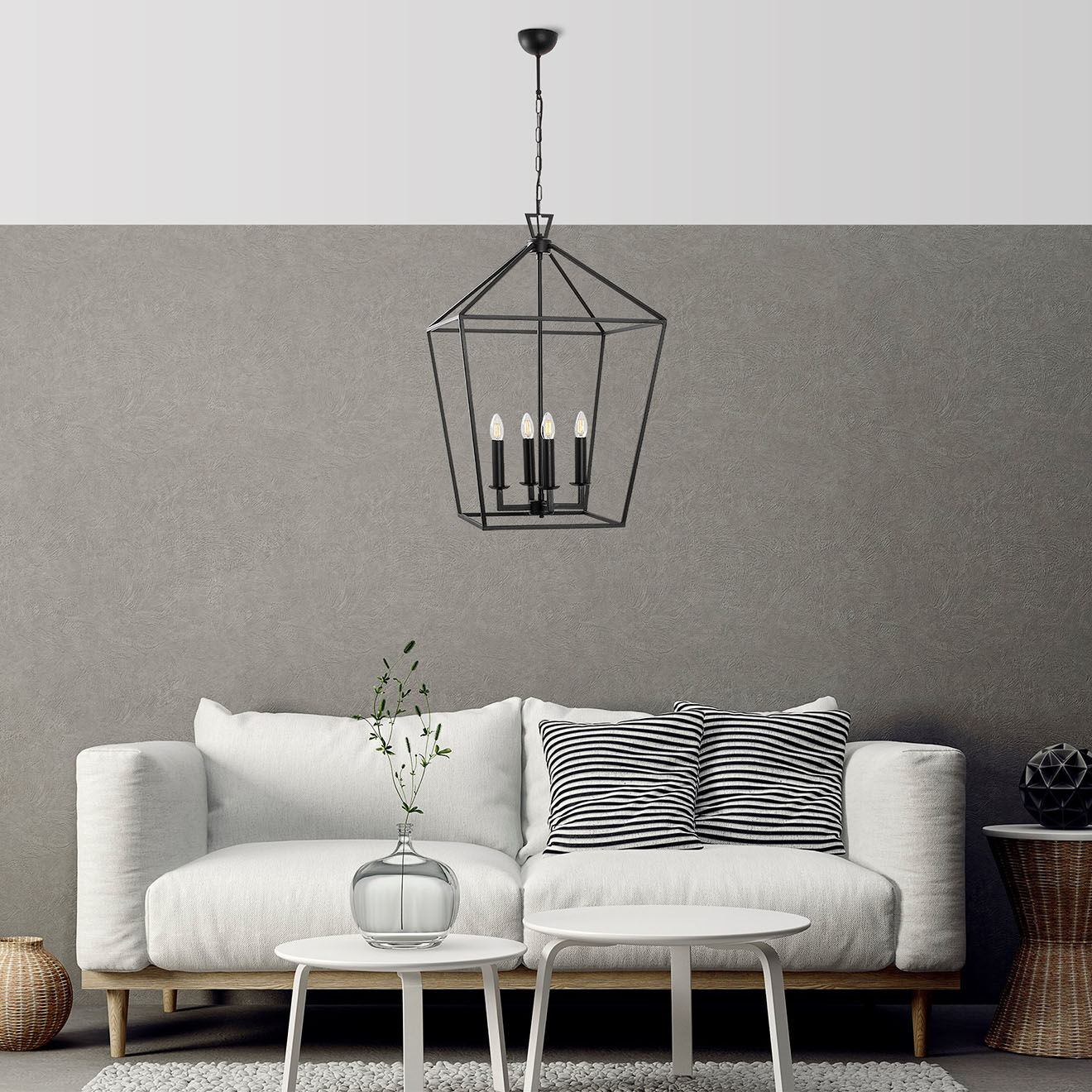 Sheen Lustre Till noir - 50x71x123 cm