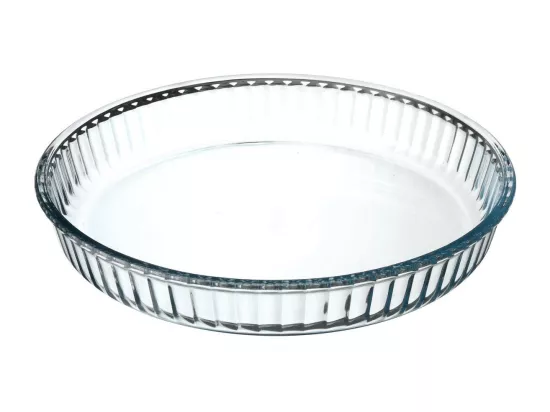 Plat en Verre Rond 