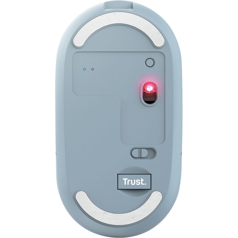 Trust Puck souris Bureau Ambidextre RF sans fil + Bluetooth 1600 DPI