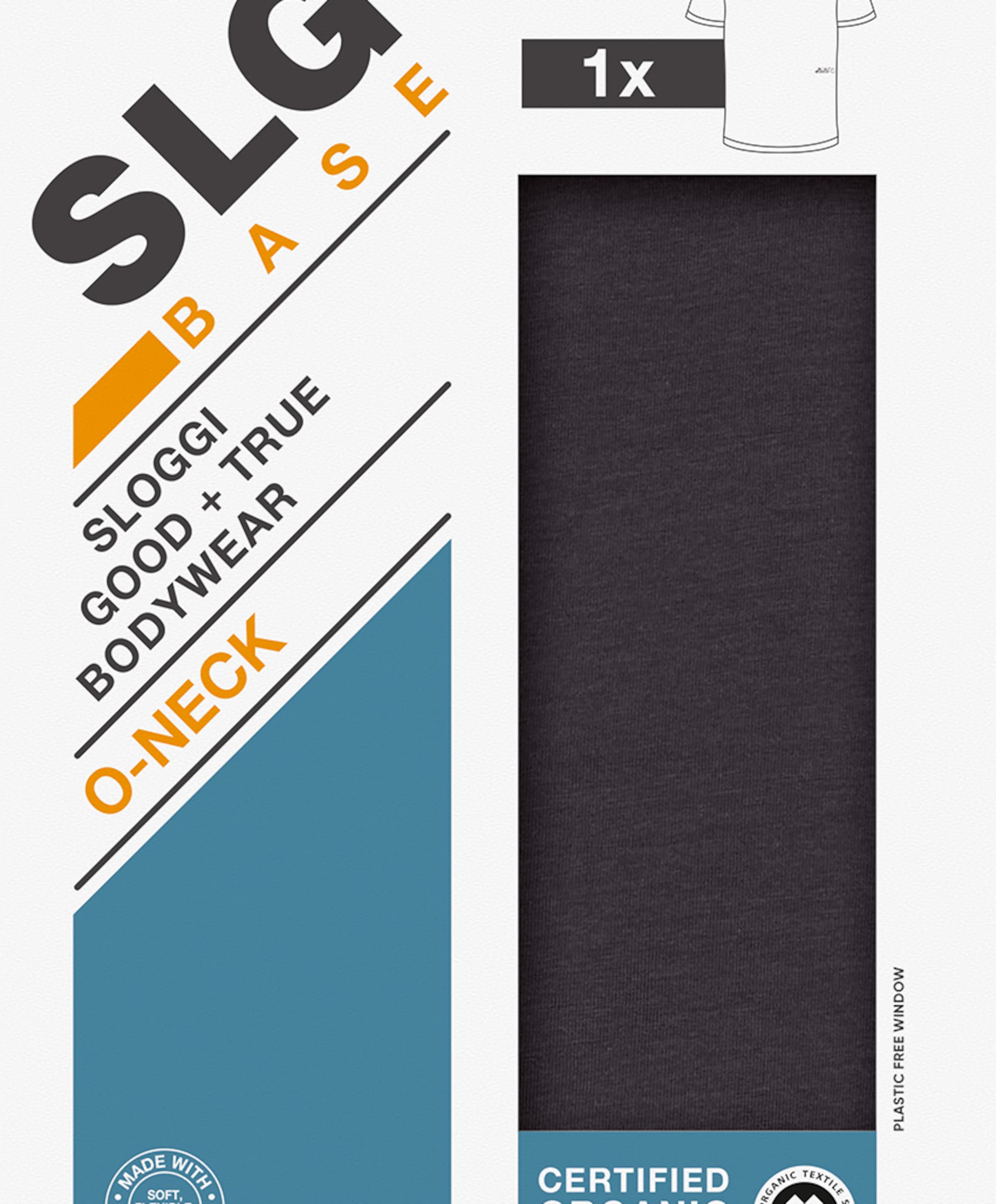 Sloggi Heren T-shirt grijs