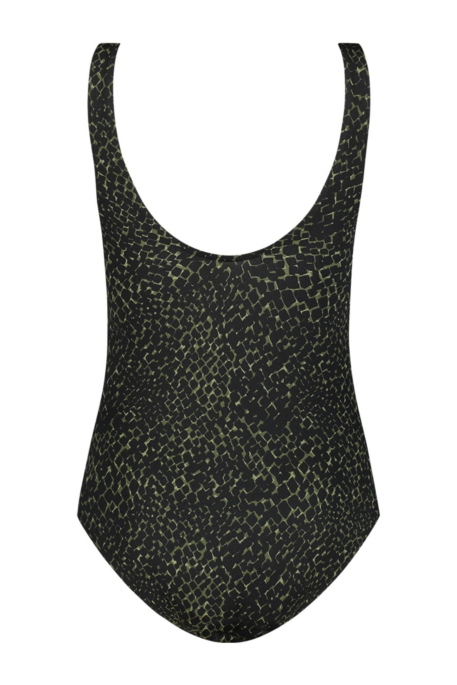 ten Cate Swim badpak groen/zwart