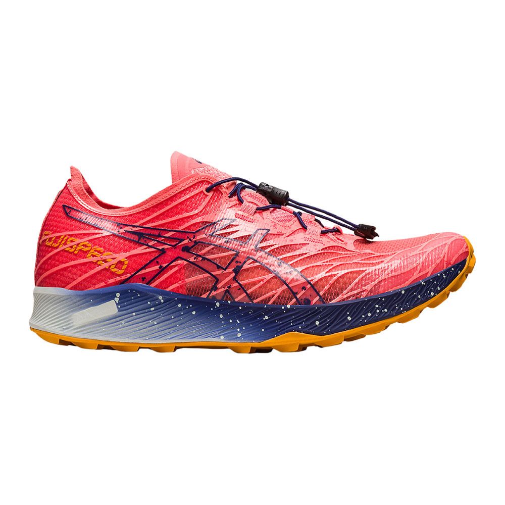 Asics FUJISPEED™ - Chaussures trail Femme papaya/indigo blue