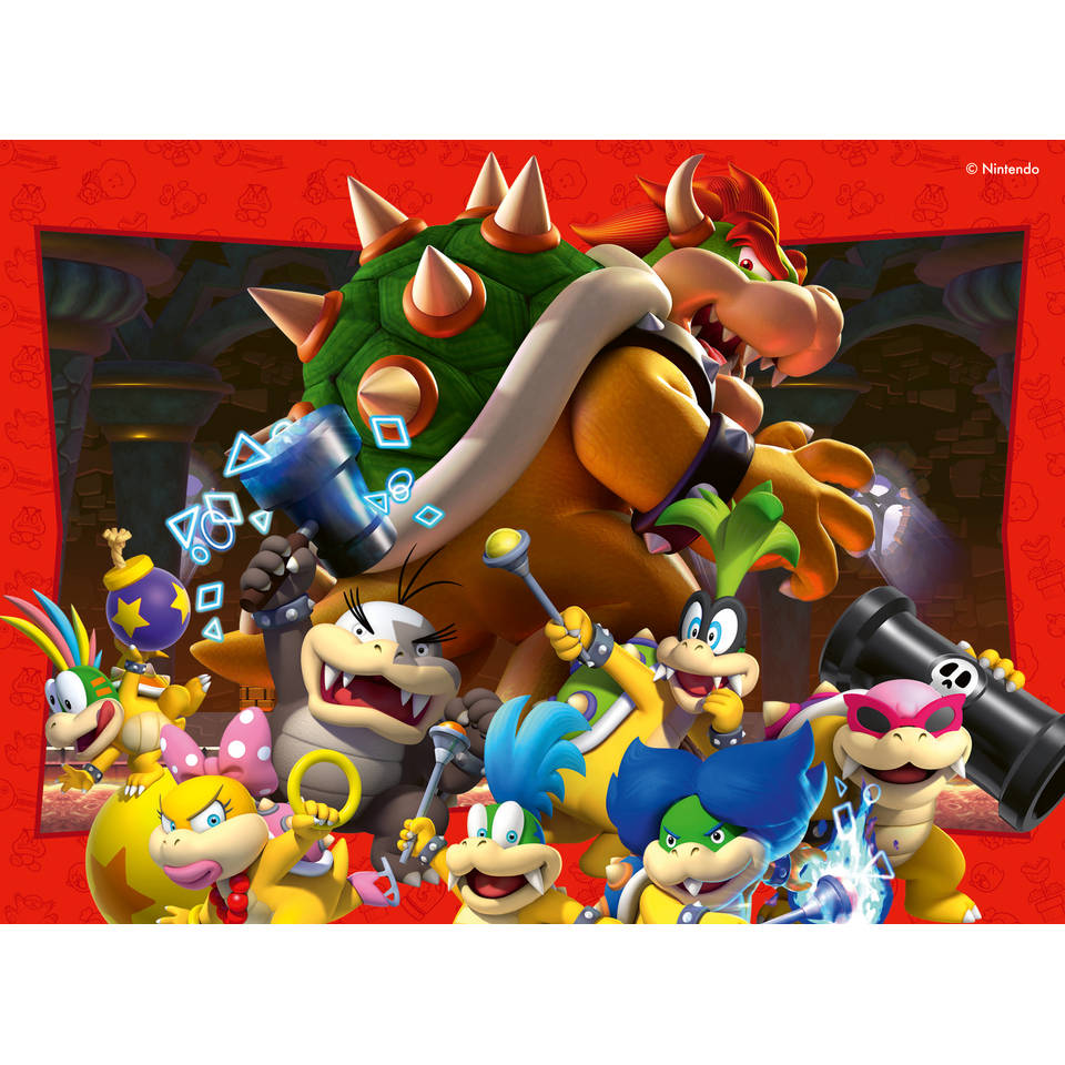 Ravensburger Super Mario 4-in-1 puzzelset - 12 + 16 + 20 + 24 stukjes
