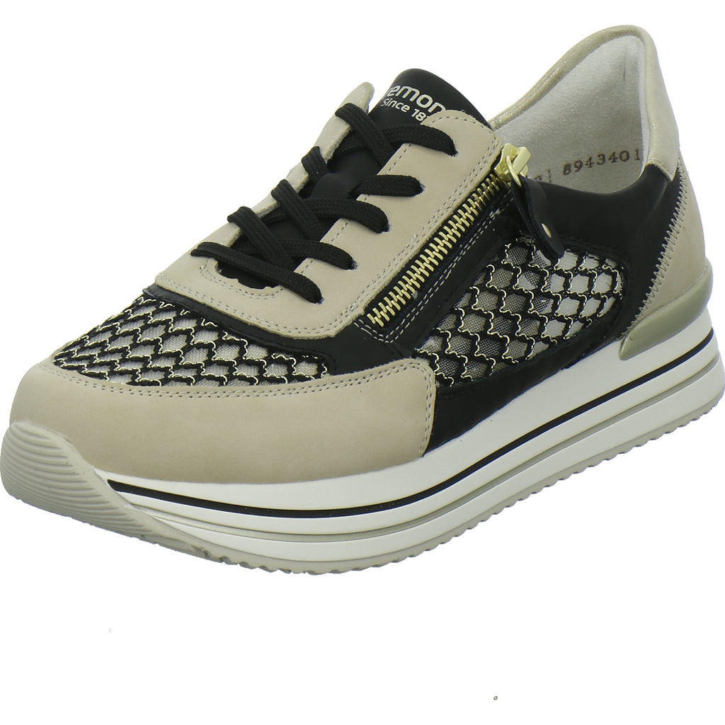 Remonte Sneaker Damen Beige-kombi