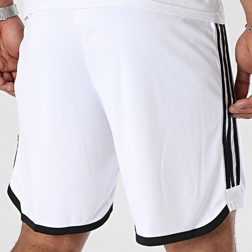 Short Jogging A Bandes Manchester United HR3678 Blanc