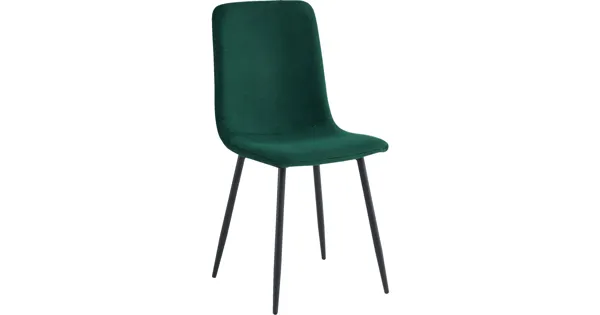 Polsterstuhl Leipzig Cord-Optik moosgrün