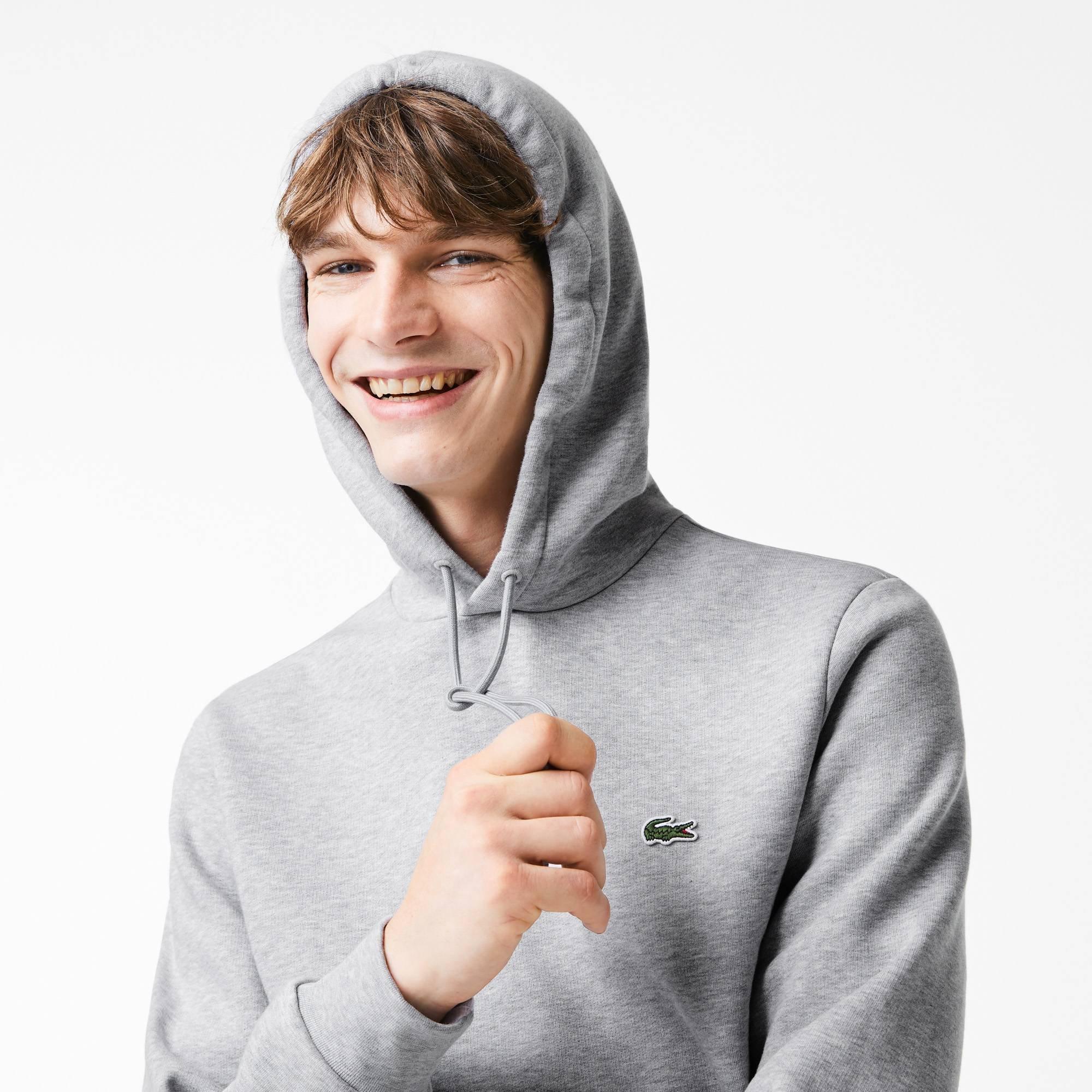 Lacoste Embroidered Croc Hoodie