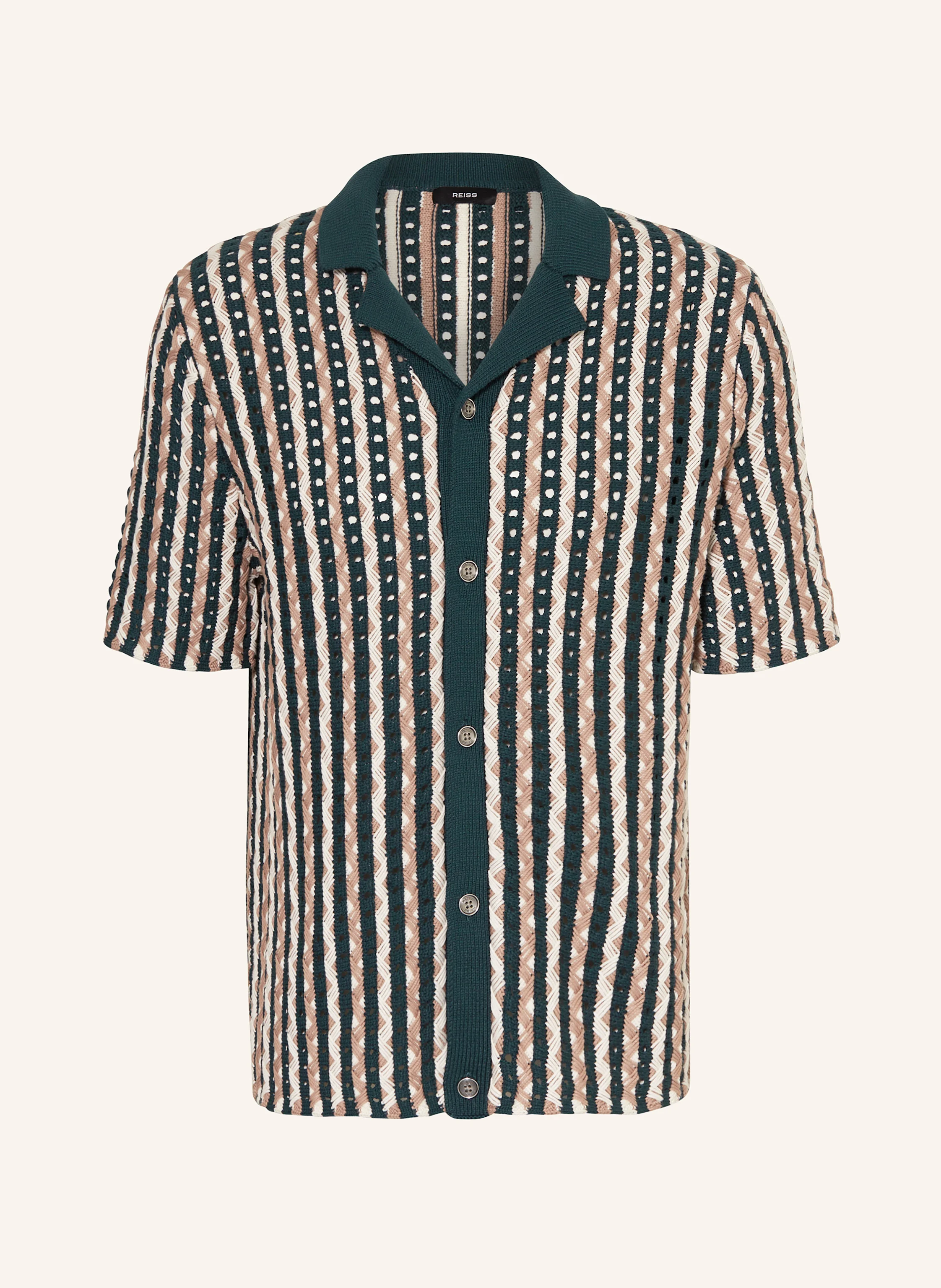 REISS Strickhemd ROULETTE Comfort Fit