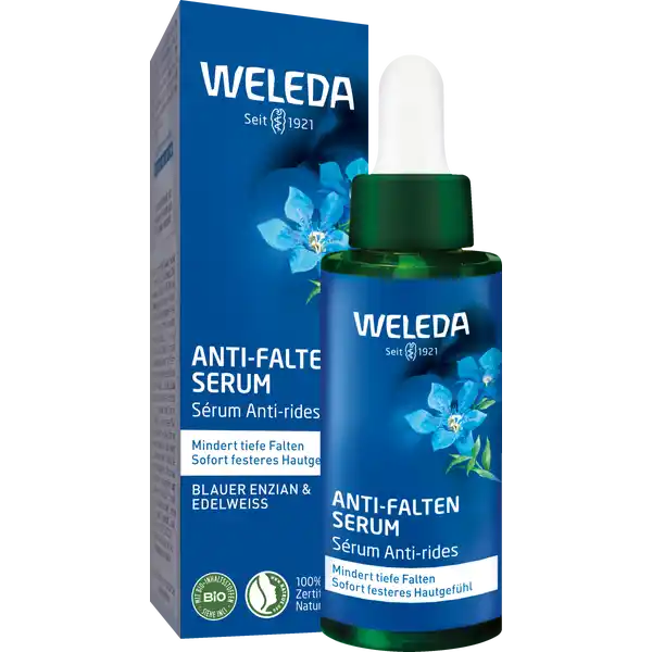 Anti-Falten Serum Blauer Enzian & Edelweiss