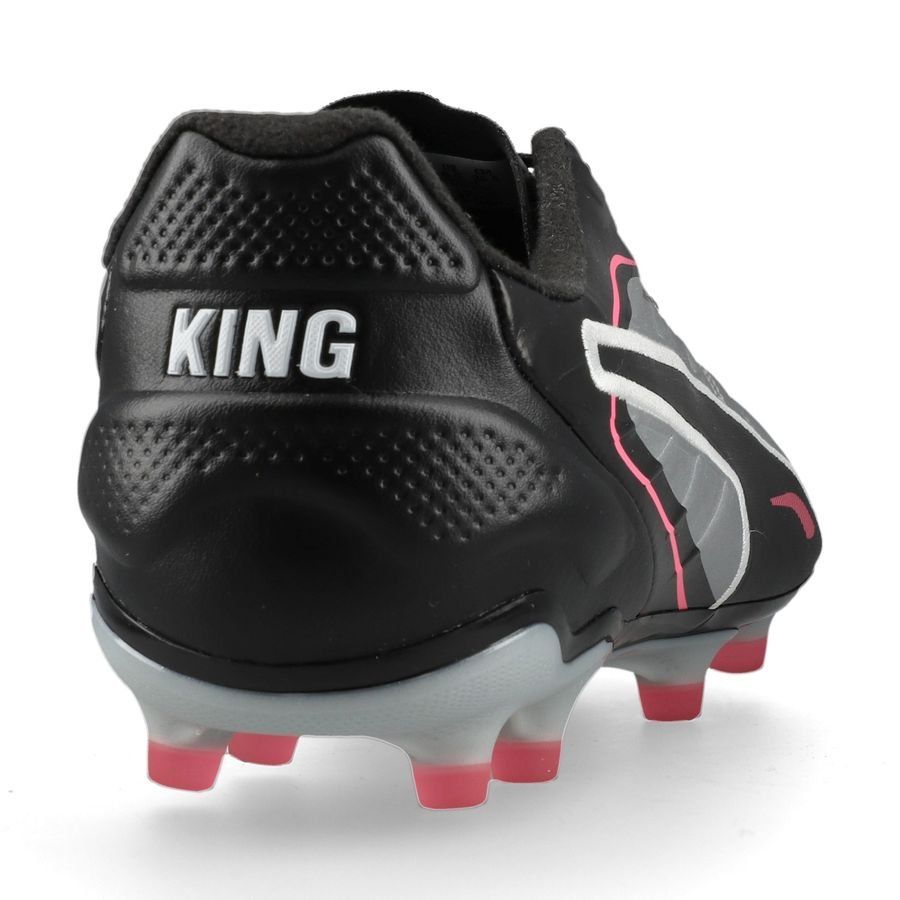 PUMA King Pro FG/AG Audacity - Argenté/Noir/Sun Struck/Blanc