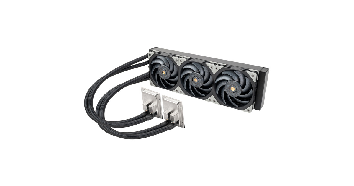 SilverStoneXE360PDD waterkoeling  (Zwart/zilver, 4-pin PWM)