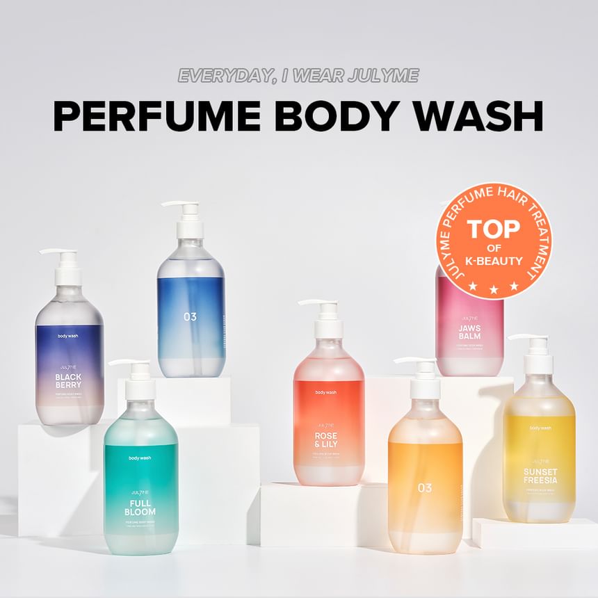 JULYME - Parfum Body Wash - 7 Soorten