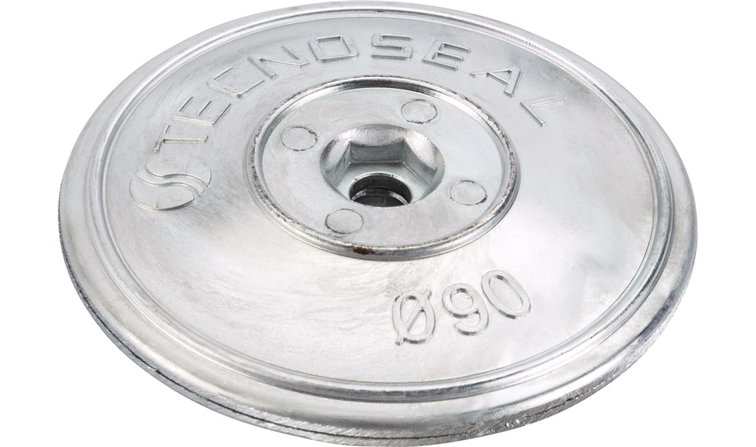 Tallerken anode sæt ø90mm 450 gr