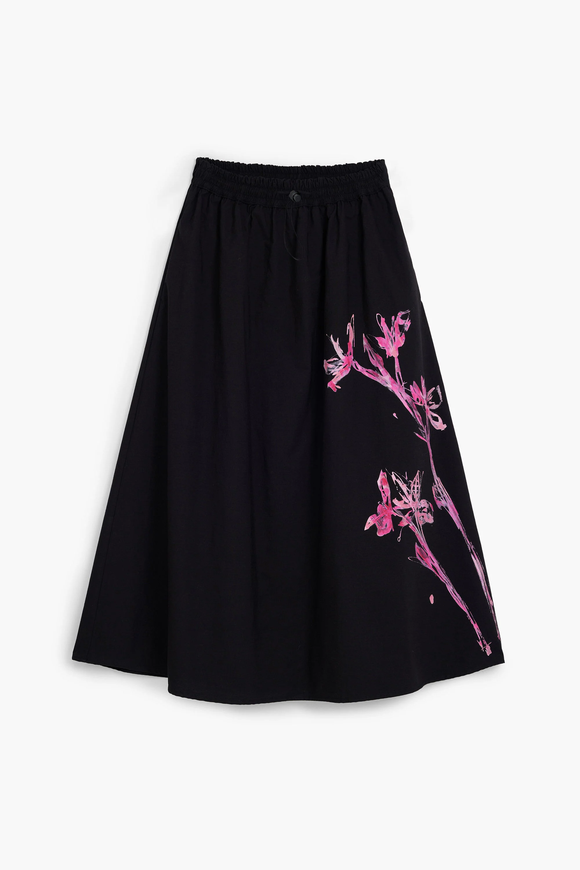 Saia midi Orquídea