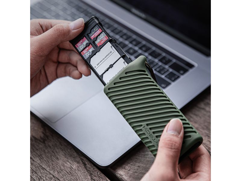 PGYTECH Card Reader Extern High-speed Card Reader Case Typ Hochgeschwindigkeits-Kartenleser mit Gehäuse