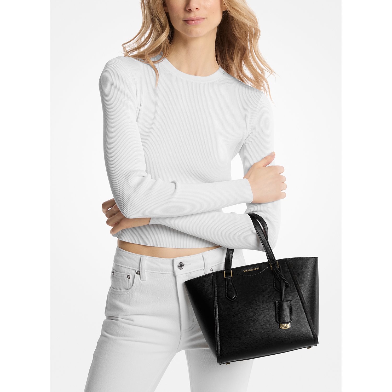 Michael Kors Taryn SM Conv Tz Tote Xbody black