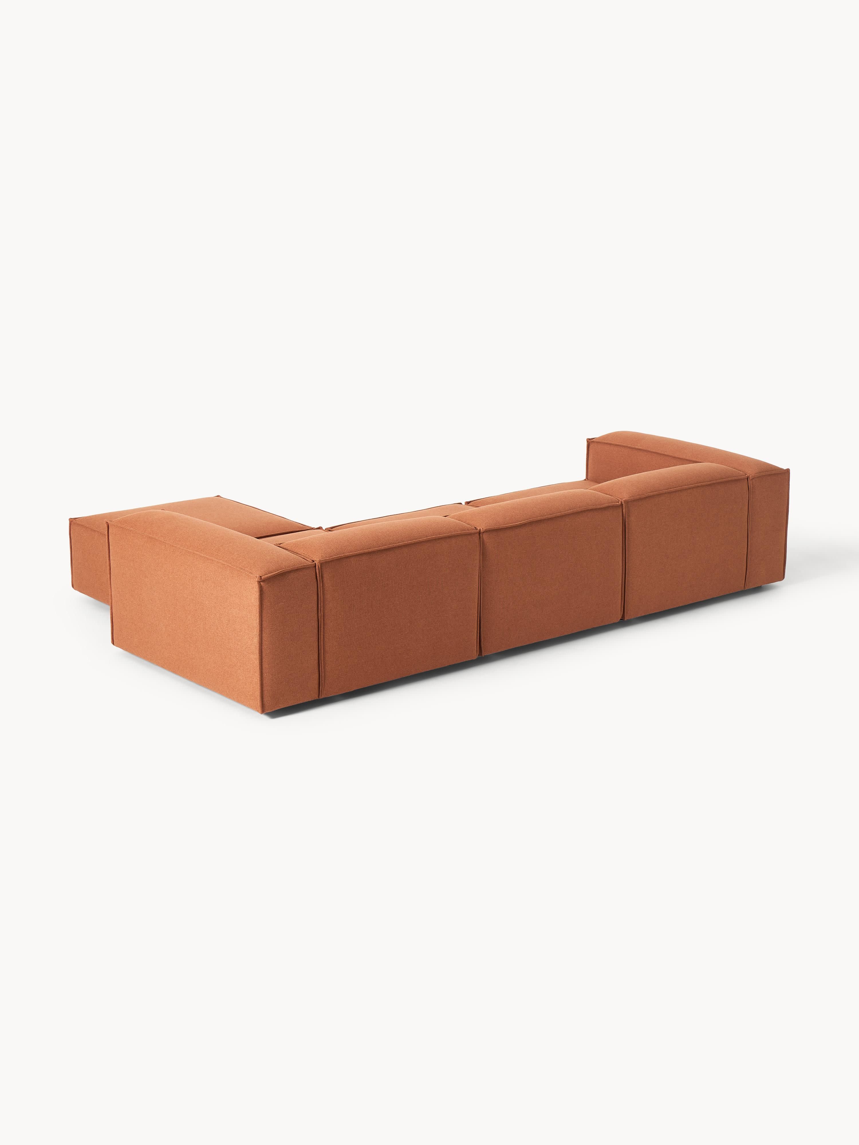 Modulaire bank Lennon (4-zits) met poef (links/rechts)