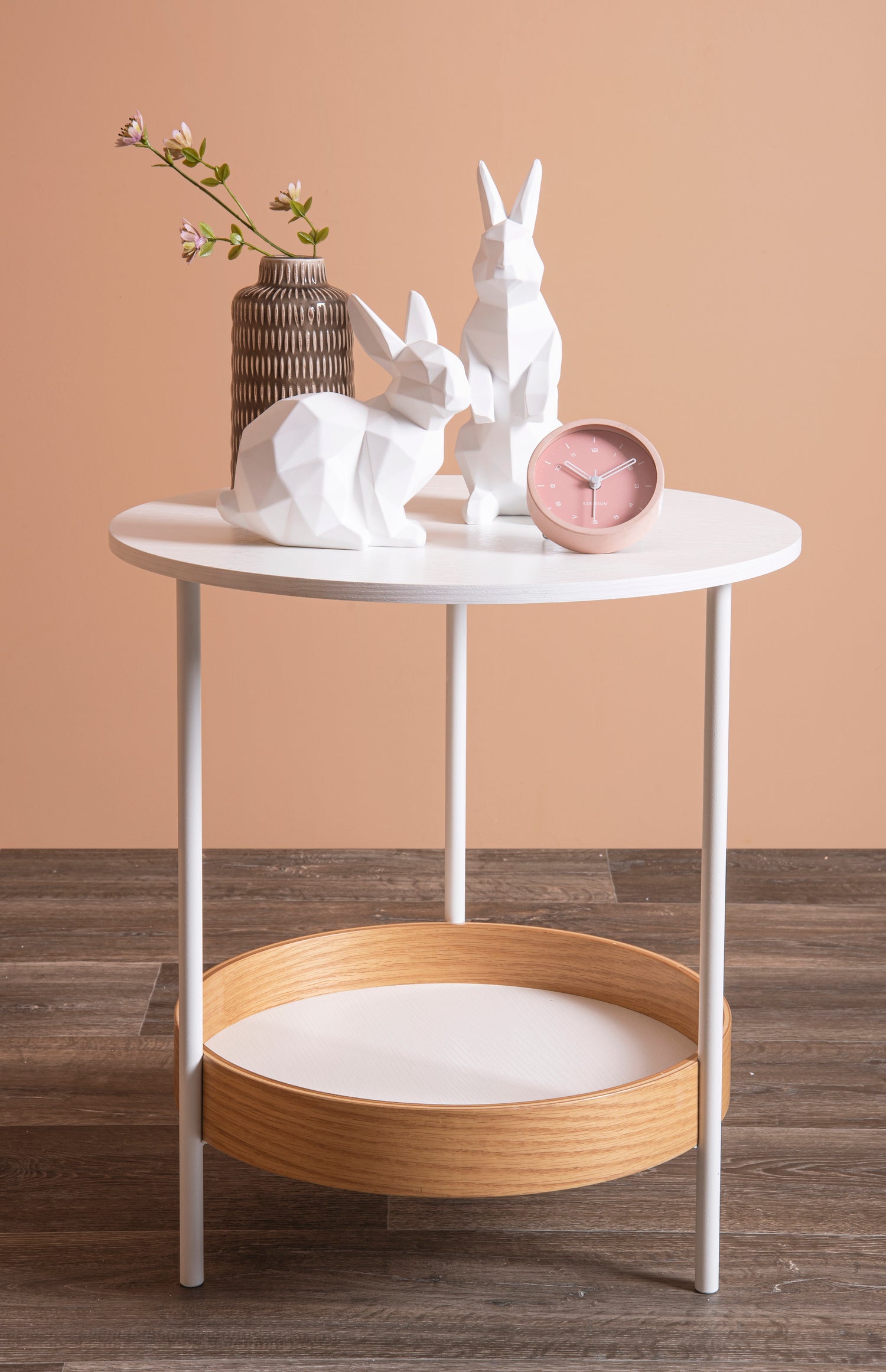 Karlsson wekker Tinge roze D 9 H 3 cm