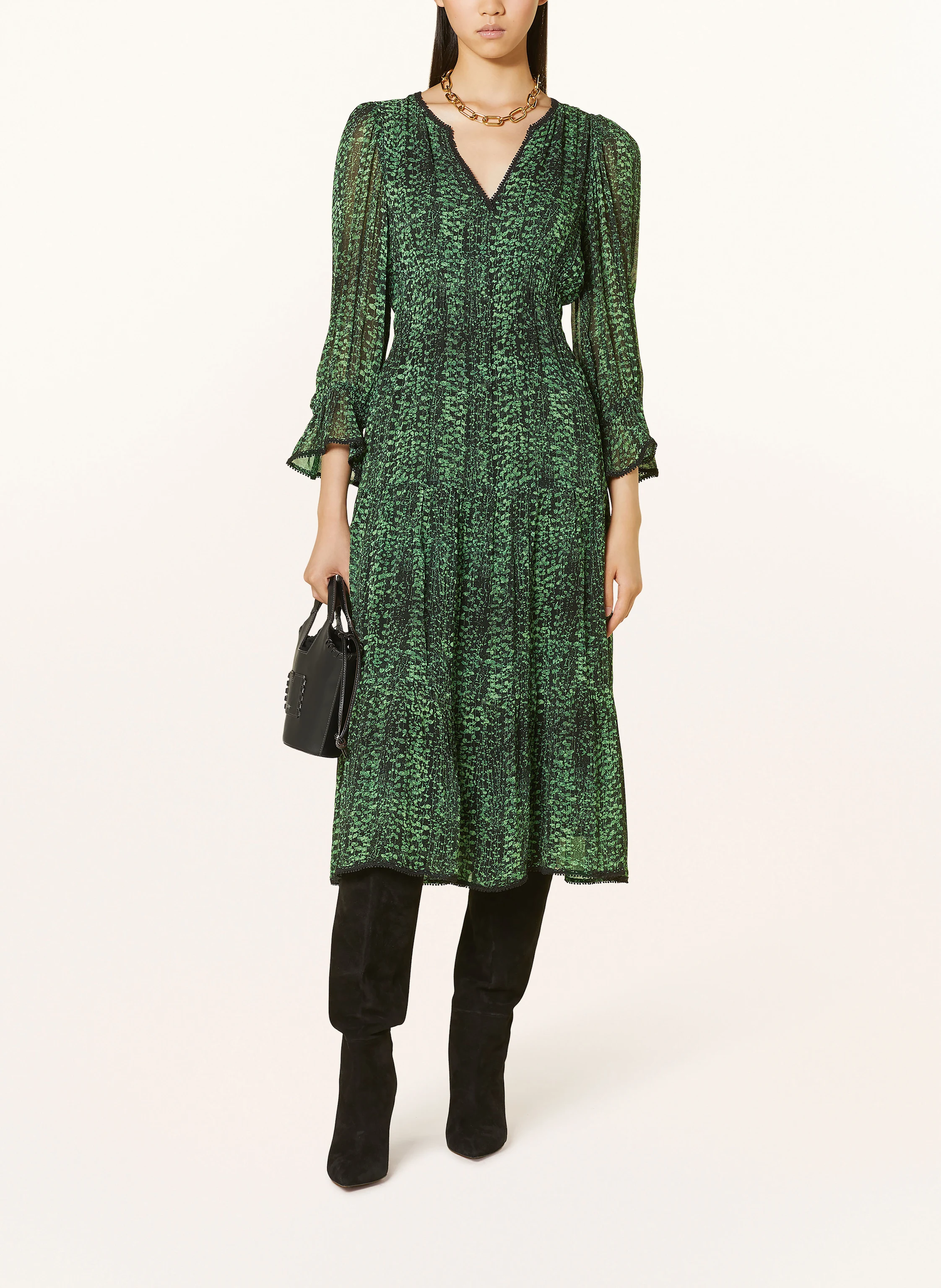 ba&sh Kleid CLOVIA mit 3/4-Arm