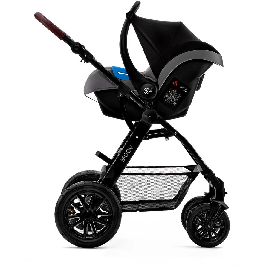 Kinderkraft Kombikinderwagen 3 in 1 Moov Grey