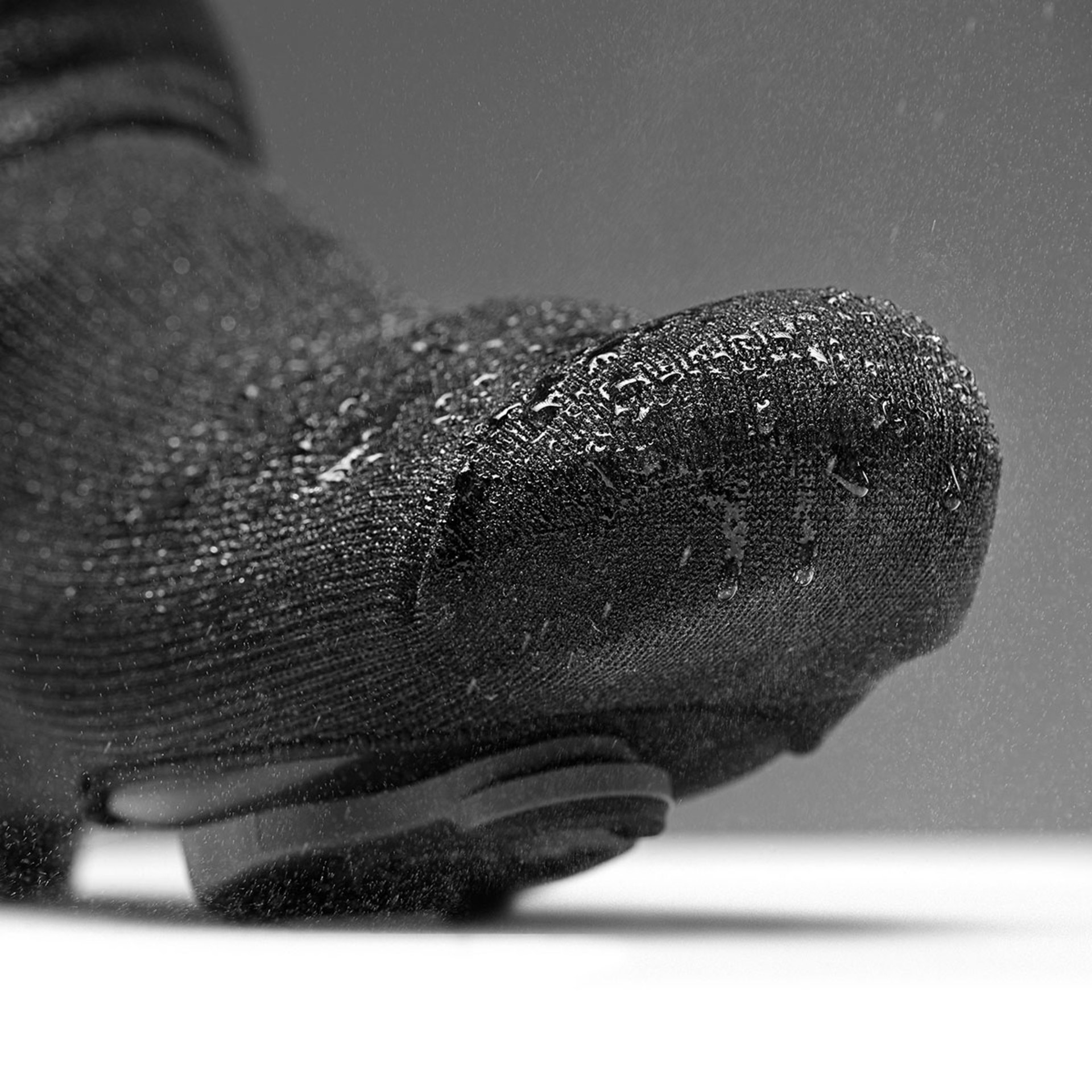GripGrab Flandrien Waterproof Knitted Road Overschoenen Zwart