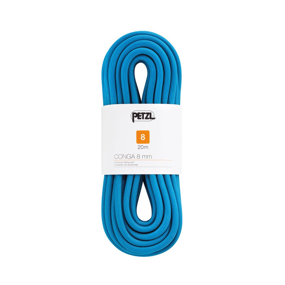 Petzl CONGA 8.0MM X 20M - Corde bleu