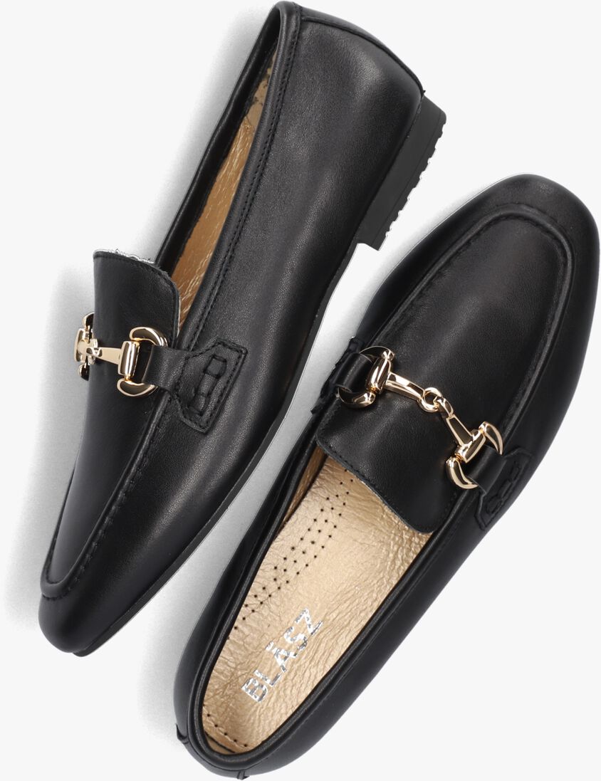 BLASZ zwarte blasz loafers shn2559