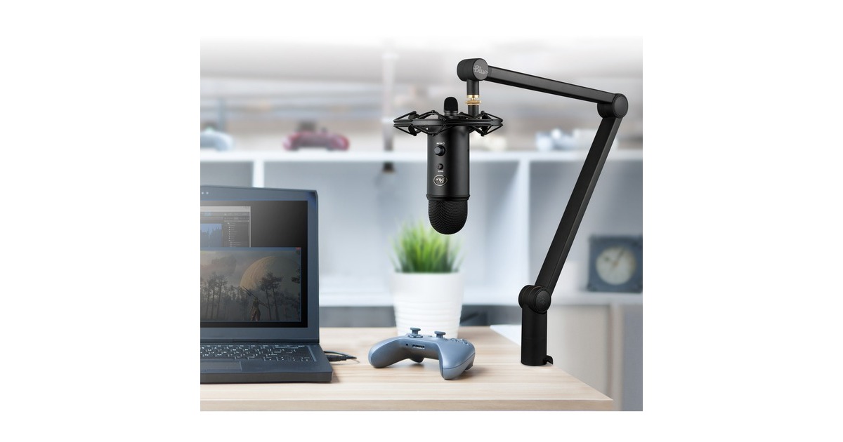 Blue MicrophonesYeticaster Pro Streaming Bundel microfoon  (Zwart)