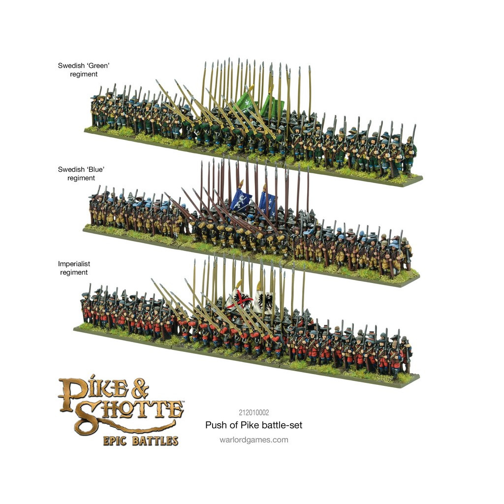 Pike & Shotte Epic Battles - Push of Pike starter-set