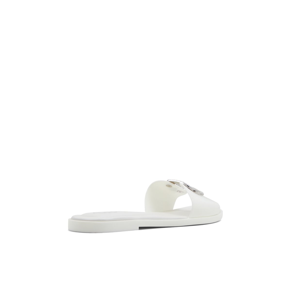 ALDO-Jellycious-l-Sandales à glissière - Talon plat - Blanc