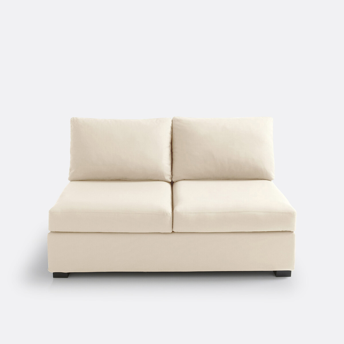 SO'HOME<br>Sofá conversível Bultex, 2 lugares, algodão, Robin
