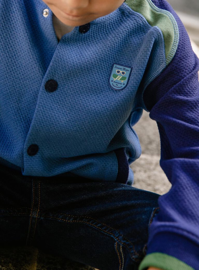 Gilet bi-matière
