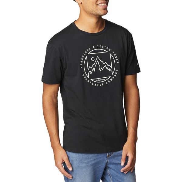 T-shirt COLUMBIA M RAPID RIDGE™ GRAPHIC TEE BLACK/BOUNDLESS/GRAPHIC