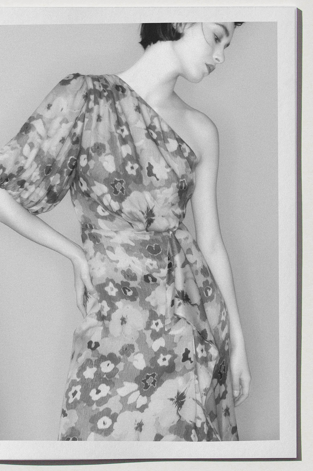 Vestido Isabel com estampa floral - Azul
