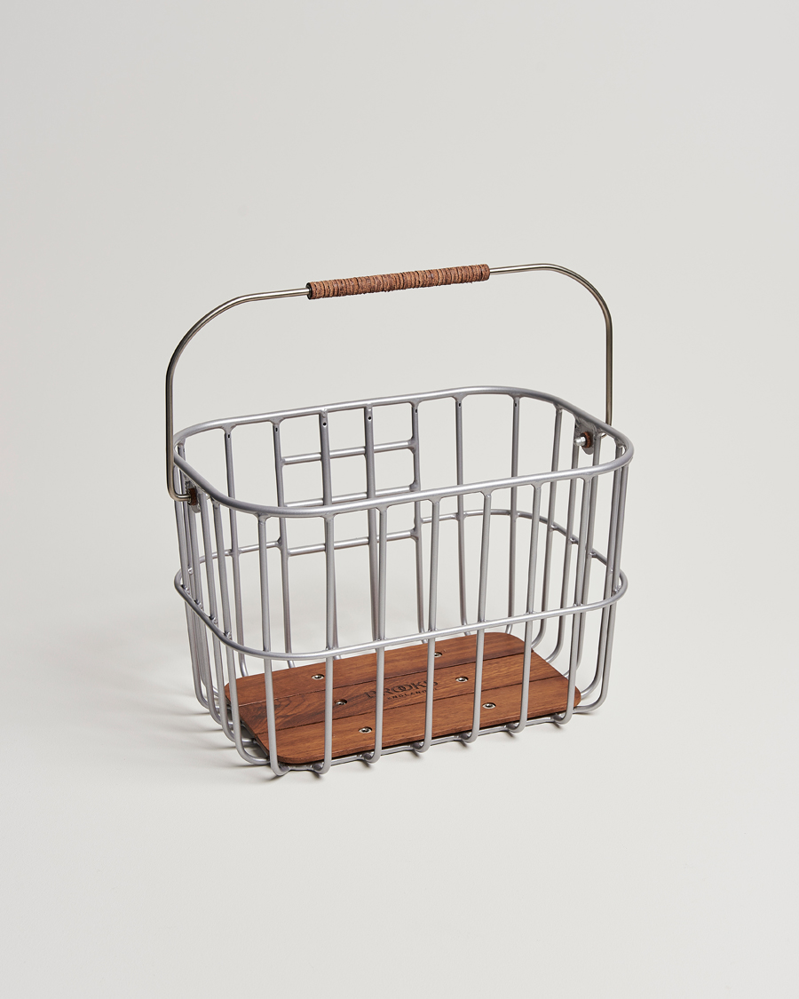 Brooks England Hoxton Bike Basket Aluminium