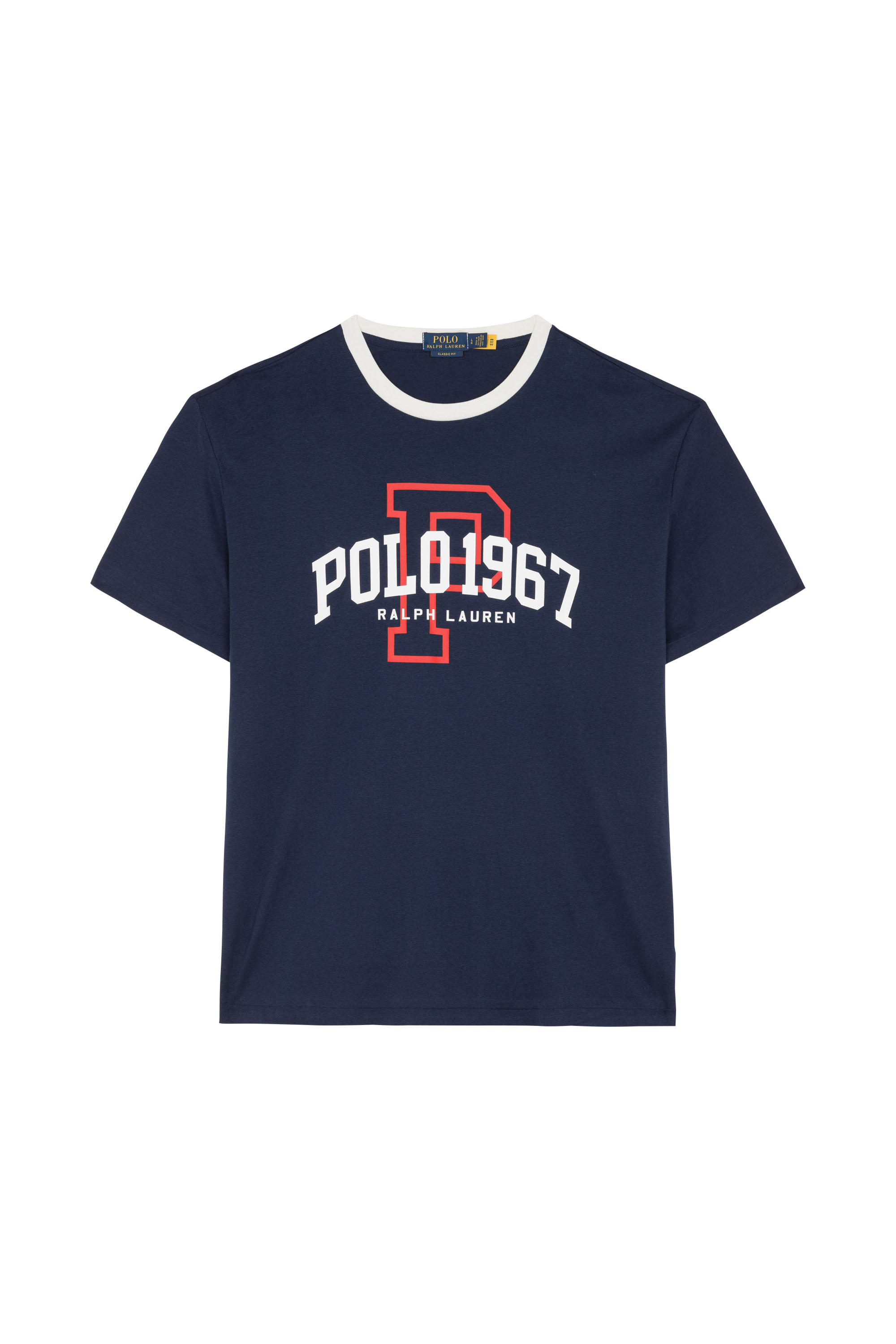 POLO RALPH LAUREN T-shirt  Classic Fit Logo Jersey T-Shirt Bleu